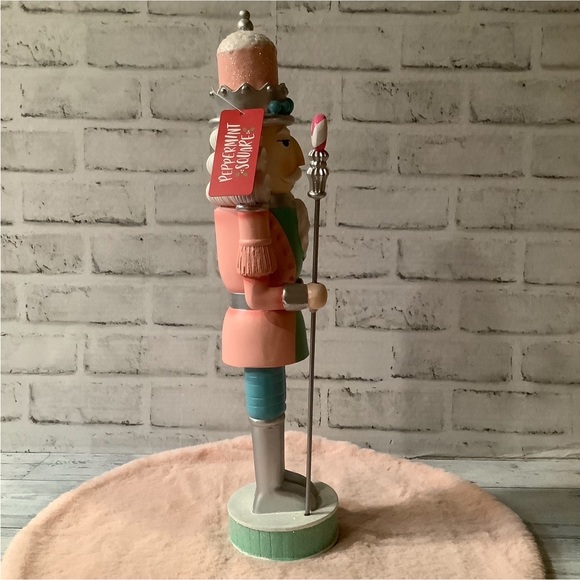 Peppermint Square 18” Pastel Nutcracker Decor - Picture 6 of 6